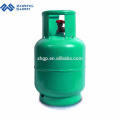 Leeren Sie 5 kg H295 Stahl LPG Gasflaschentank für Afrika